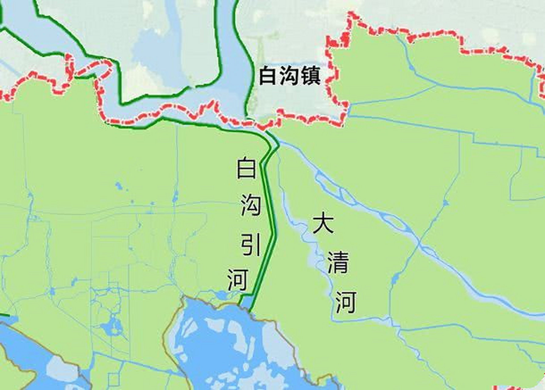 一位网友对我说:"白沟引河是引水用的,不是泄洪用的,所以才叫引河.