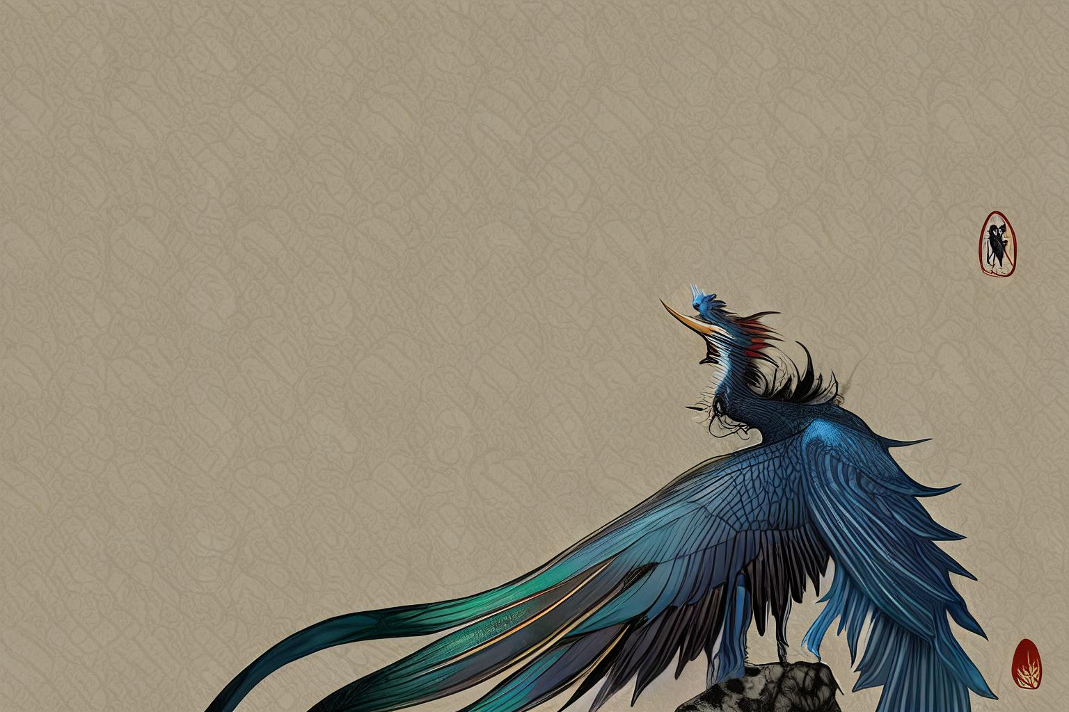 《山海经》蛊雕 似鸟非鸟,食人异兽