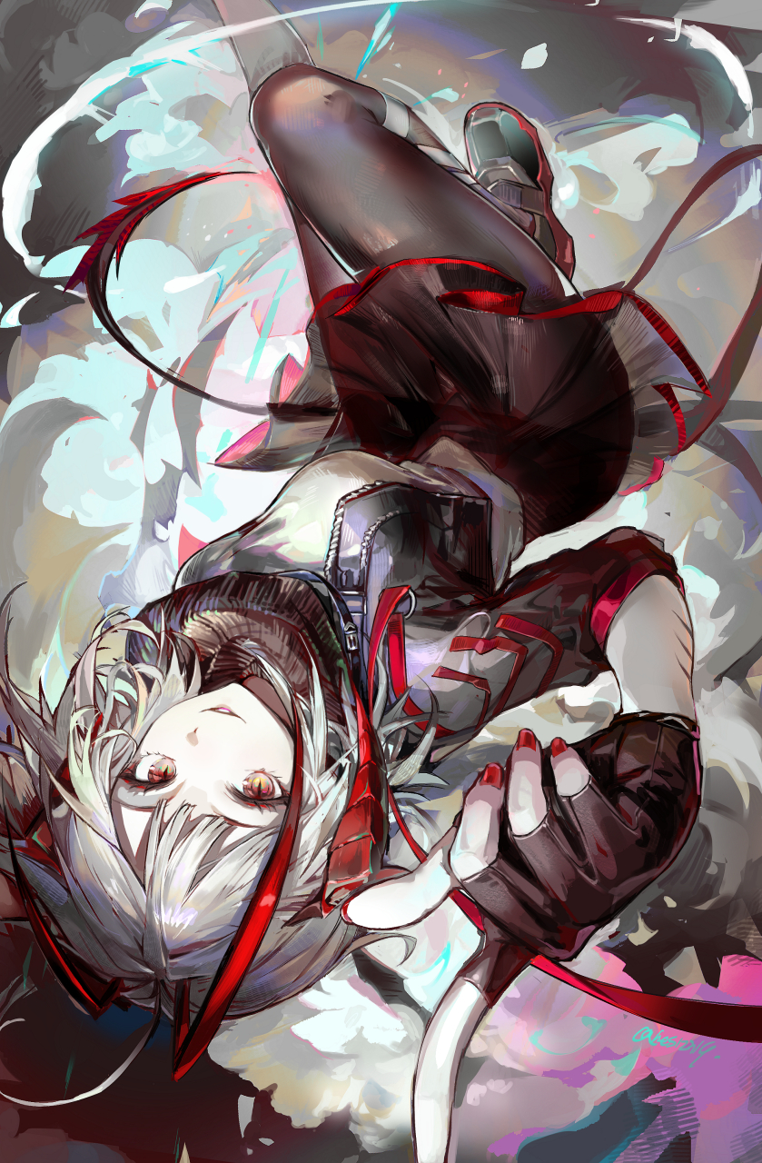 人家才不是美洲大蠊呢09——w(明日方舟)#二次元#  画师:少女人