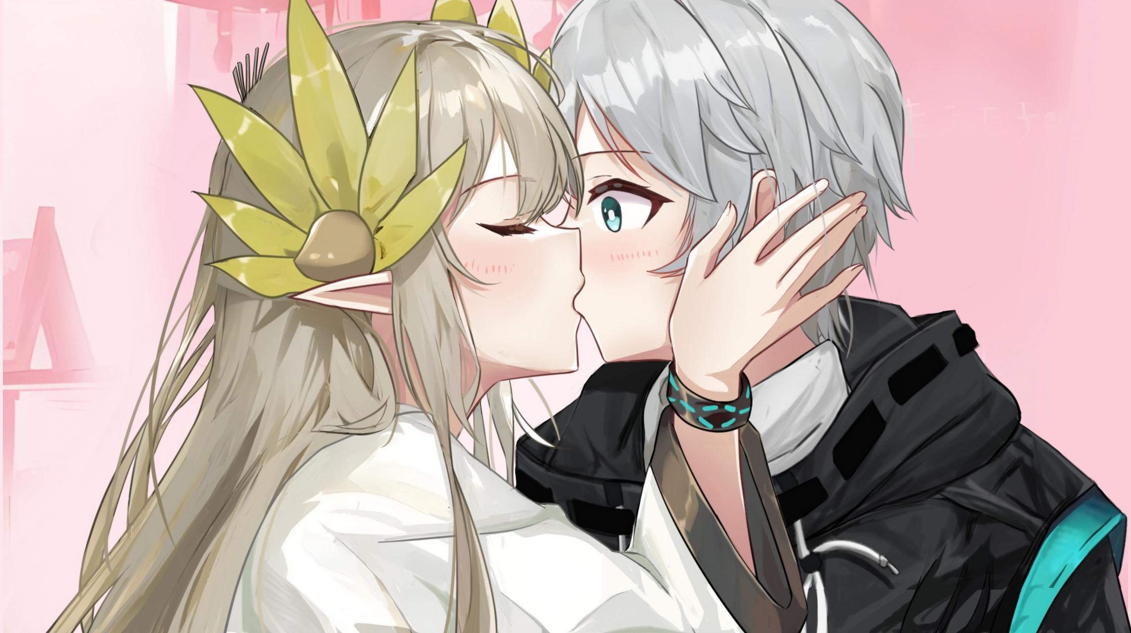 ai画师:龙武仙,缪尔赛思亲了博士[吃鲸]#二次元美图# #我爱二次元