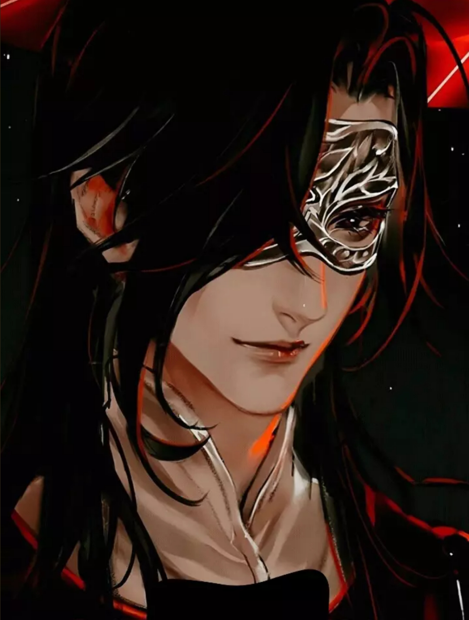 家人们,太子殿下这个芳心国师的形象真的和花城主怪有夫妻相.