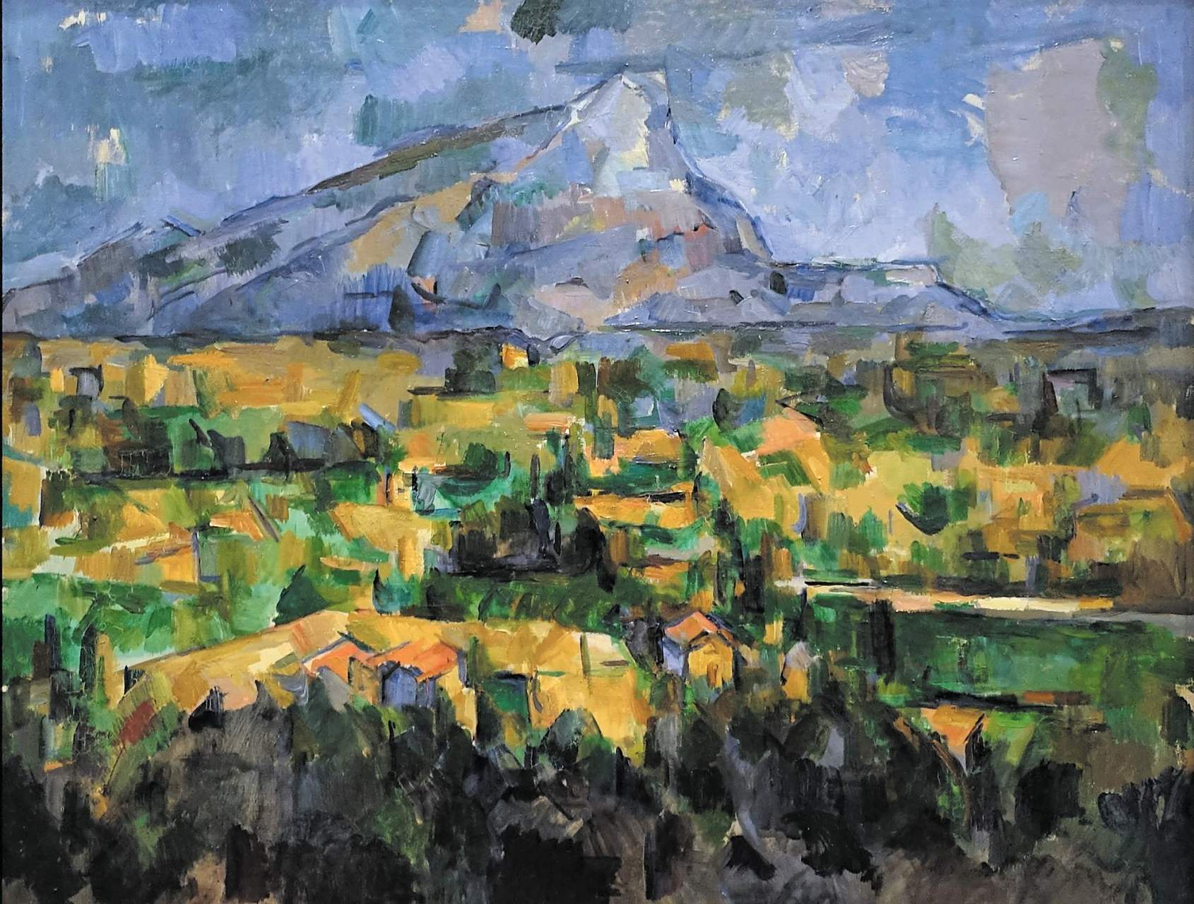 pine 〔法〕塞尚 1887年 英国伦敦大学科陶德艺术学院 圣维克多山位于