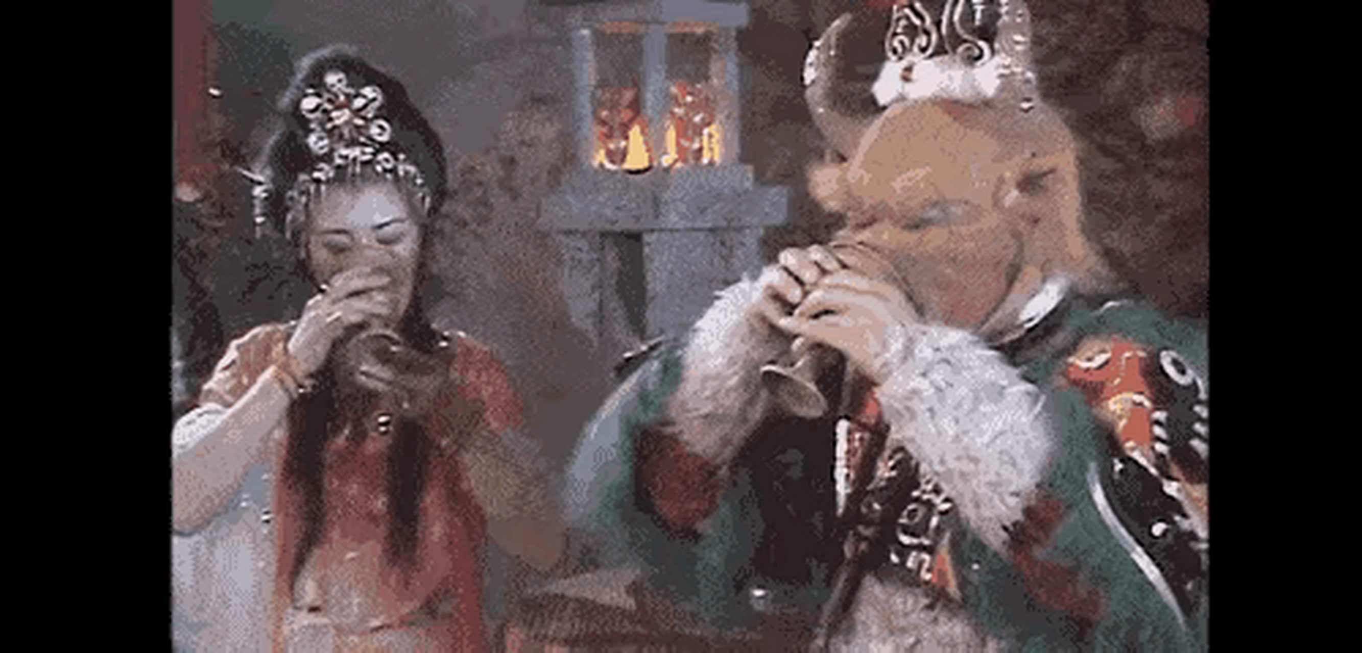 《西游记》剧组在"波月洞"拍摄时,原本给猪八戒配音的里波非要争取一