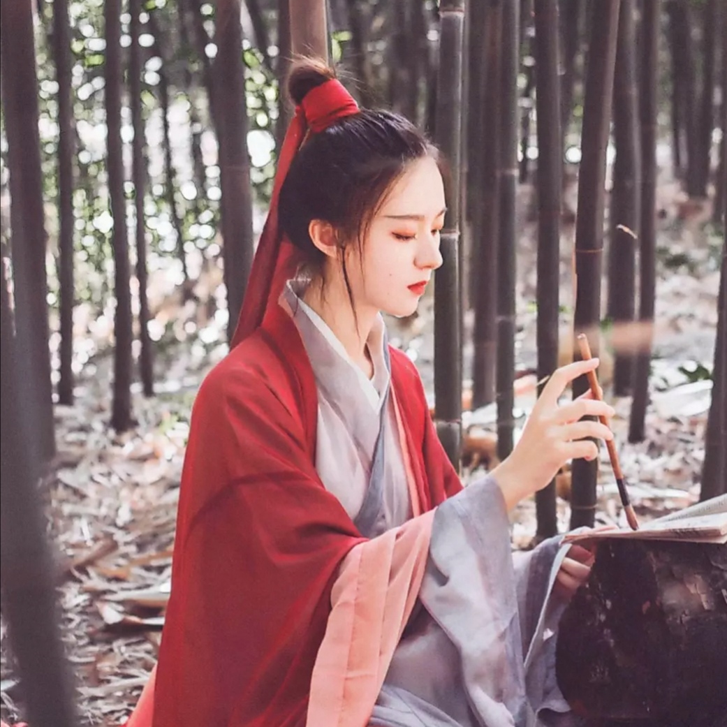 古风真人女生闺蜜头像