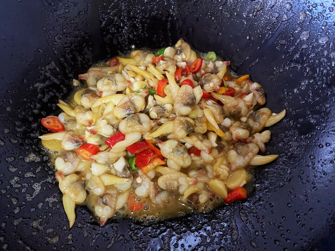 家常菜系列之香辣花甲肉