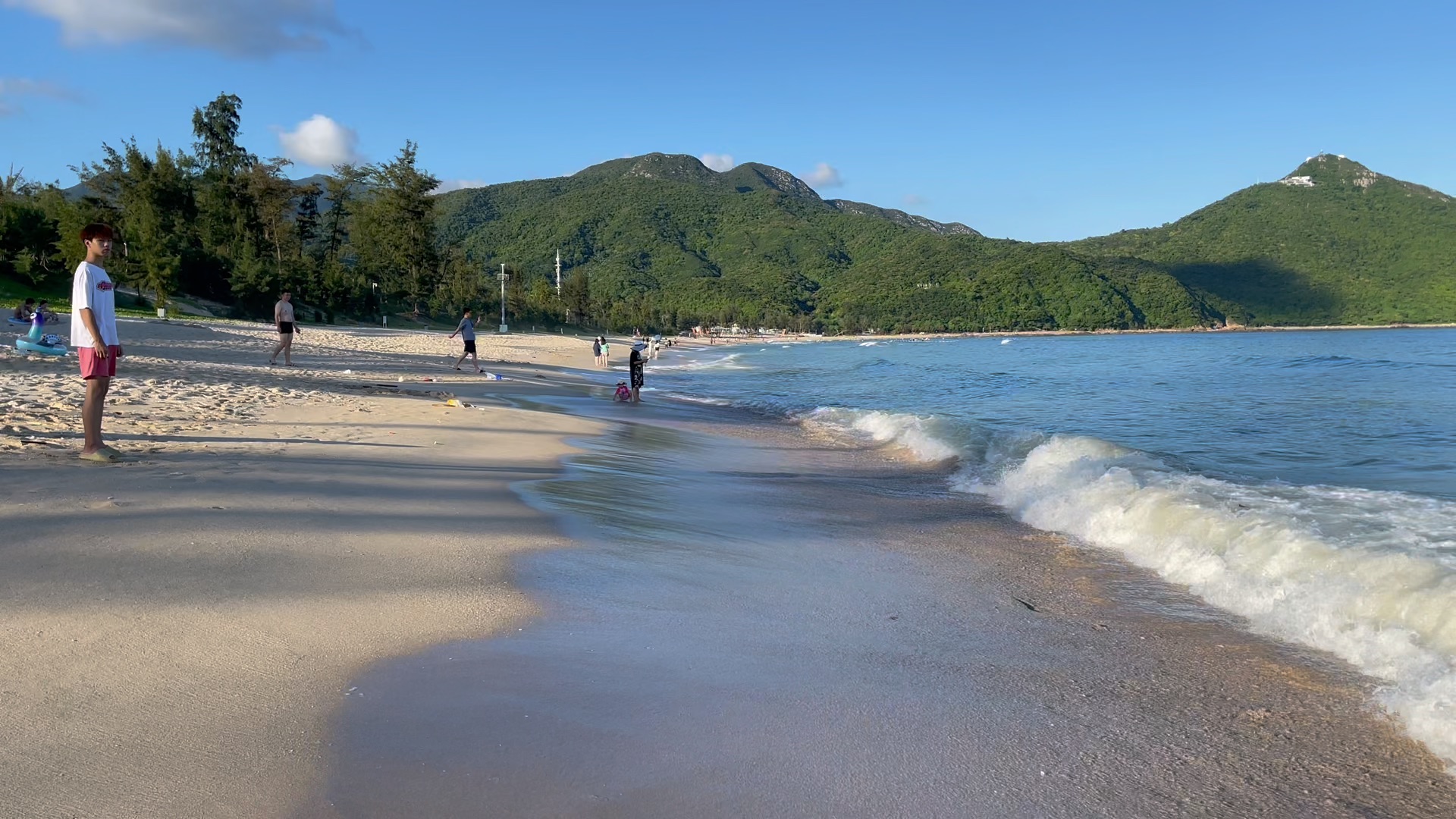 深圳西涌沙滩,去过绝不后悔