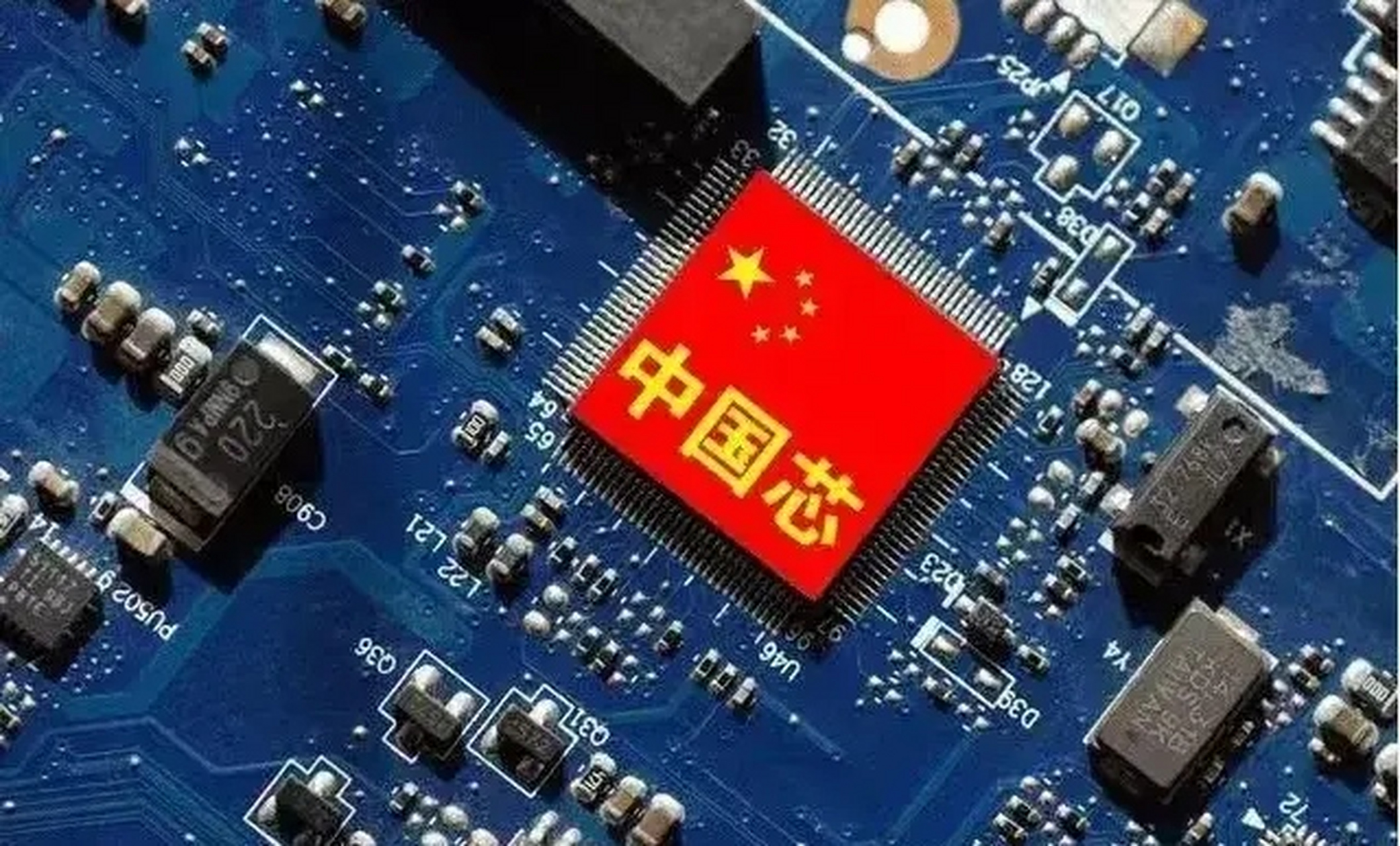 中国半导体产业正面临全美及其芯片联盟的封锁威胁.