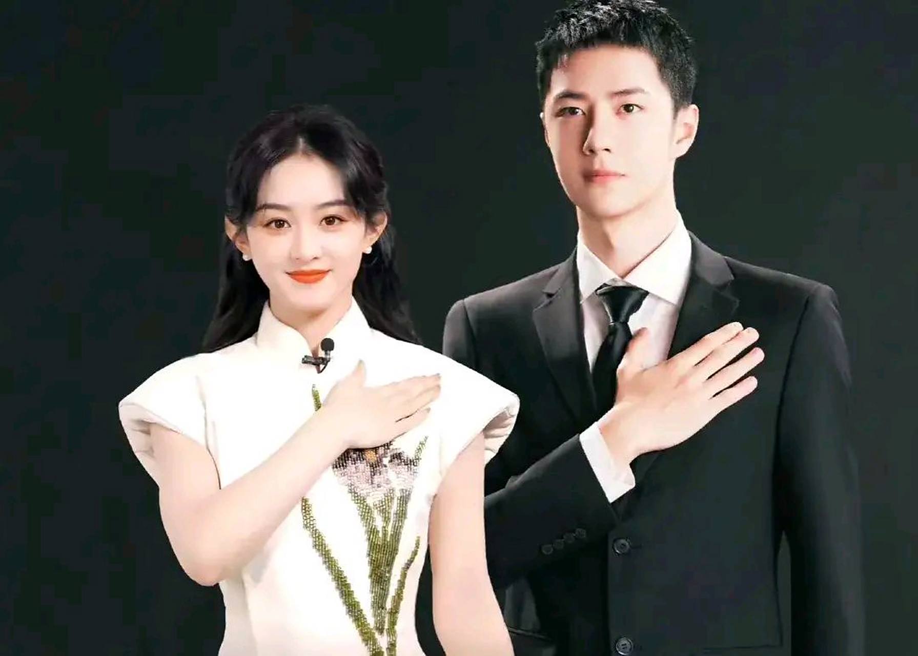 赵丽颖王一博 赵丽颖王一博,这两个在一起好甜,超希望她们两个快乐到