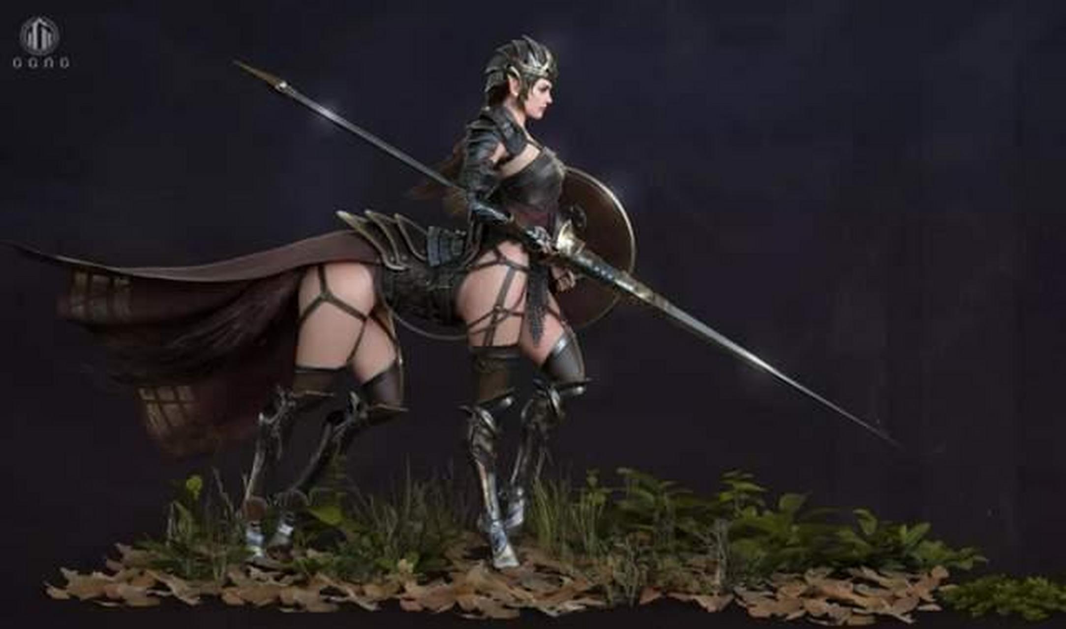 作为人类想象出来的一个种族,半人马的身体结构真的是个谜,很难有个能