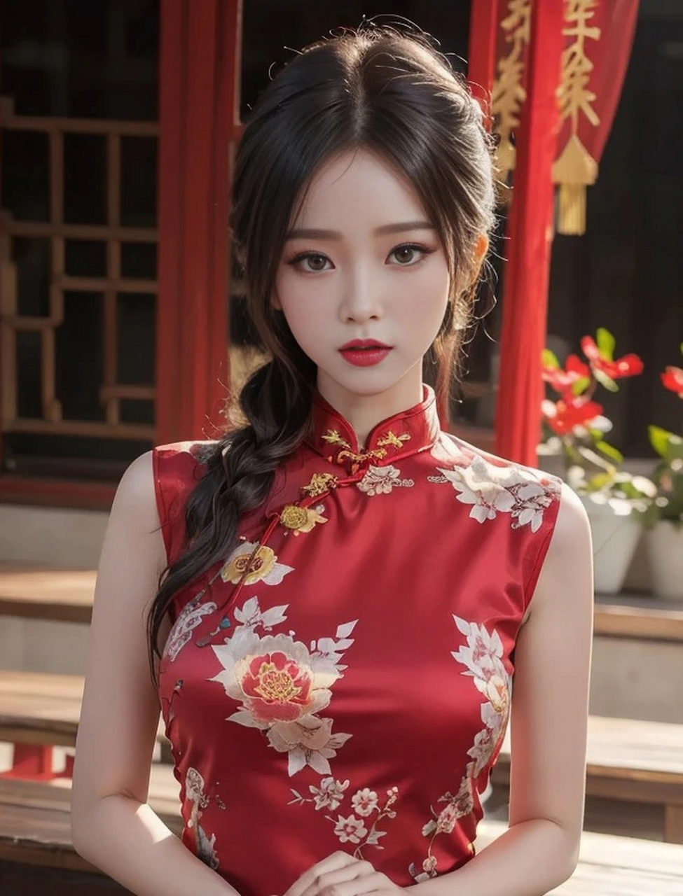 人间富贵花 | 古色古香的旗袍风韵美人2