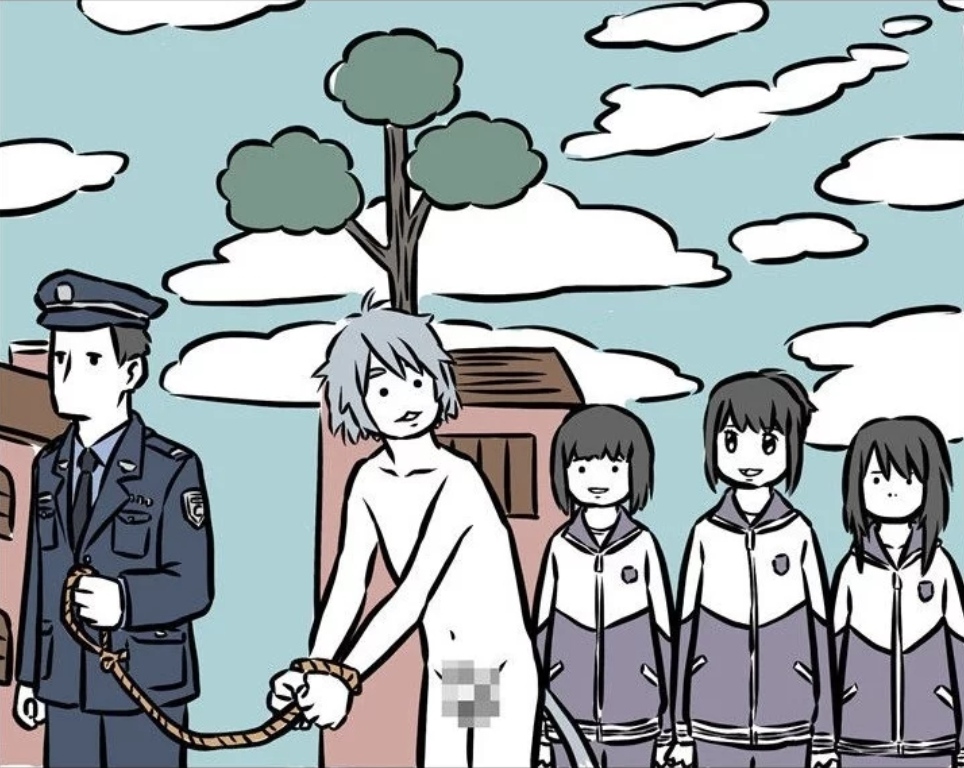 《非人哉》哮天去学校找存在感,结果却被警察叔叔给拷走?