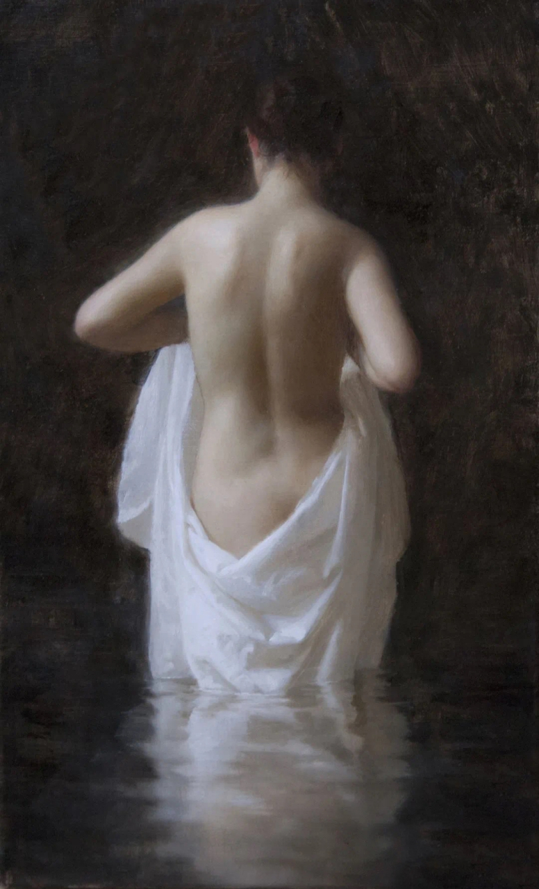 美国写实油画家 约书亚·拉洛克(joshua larock)是一个古典主义画家