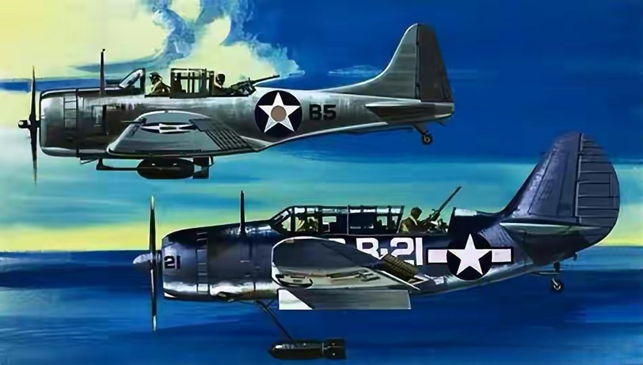 美国二战时期,飞机大全,哪几种是你经常看到的呢?