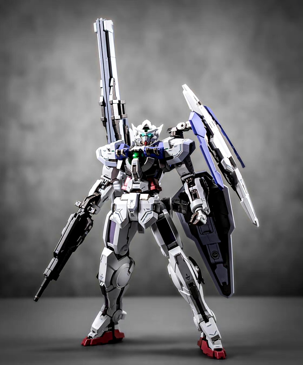 模型欣赏:机动战士高达00 mb 正义女神,by charks007.