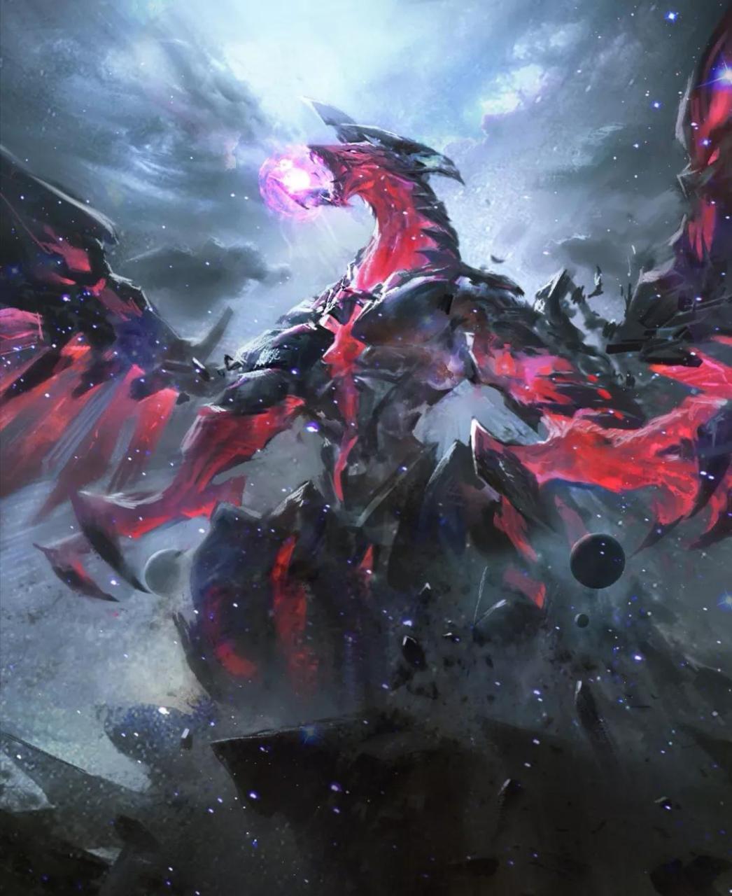 一组魔幻生物之间战斗的插画,by leo.#动漫# #插画# #二次元