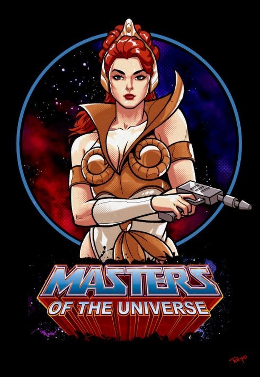 宇宙的巨人希曼和非凡的公主希瑞,by yousrireyad.