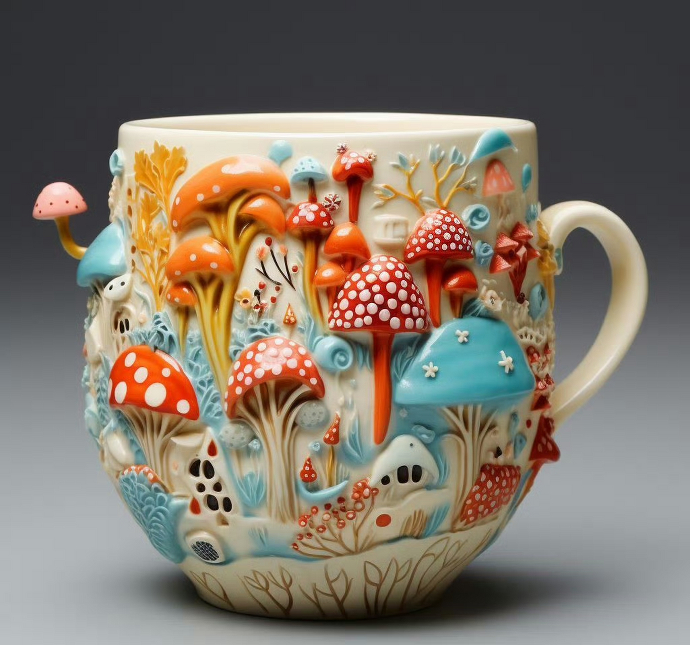 陶瓷艺术-舍不得用来喝水的杯,遇见艺术.