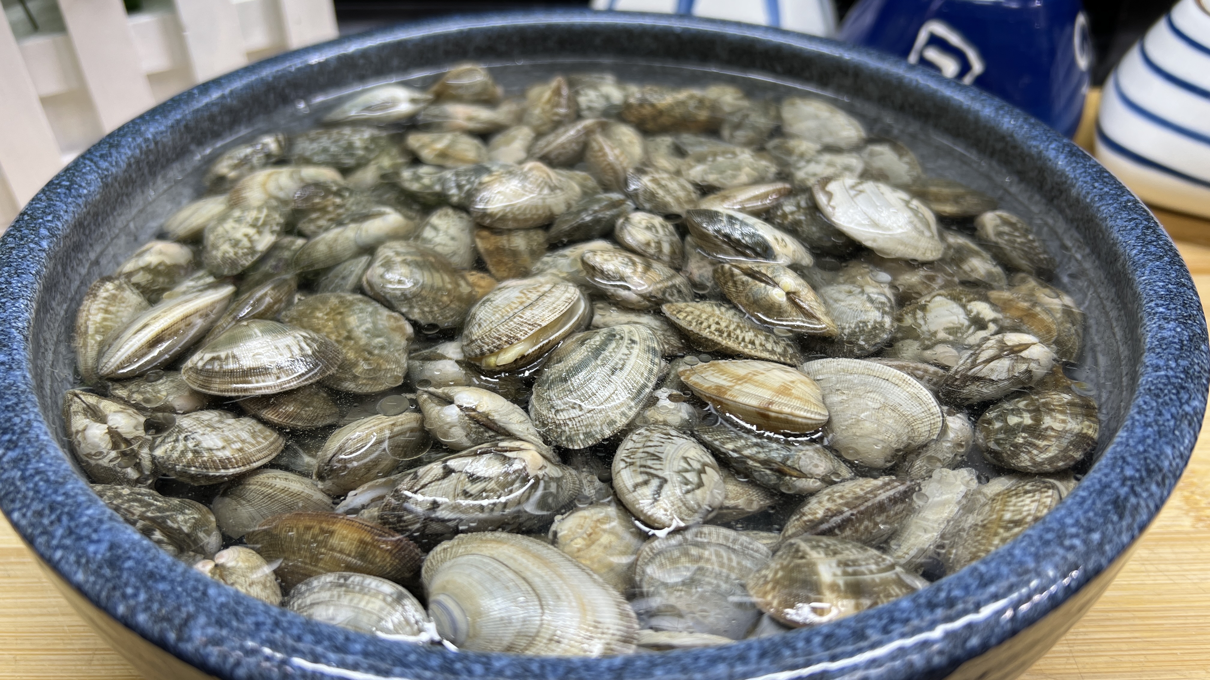 炒花甲千万不要焯水和直接炒,海边爷爷教我一招,鲜嫩肥美无泥沙