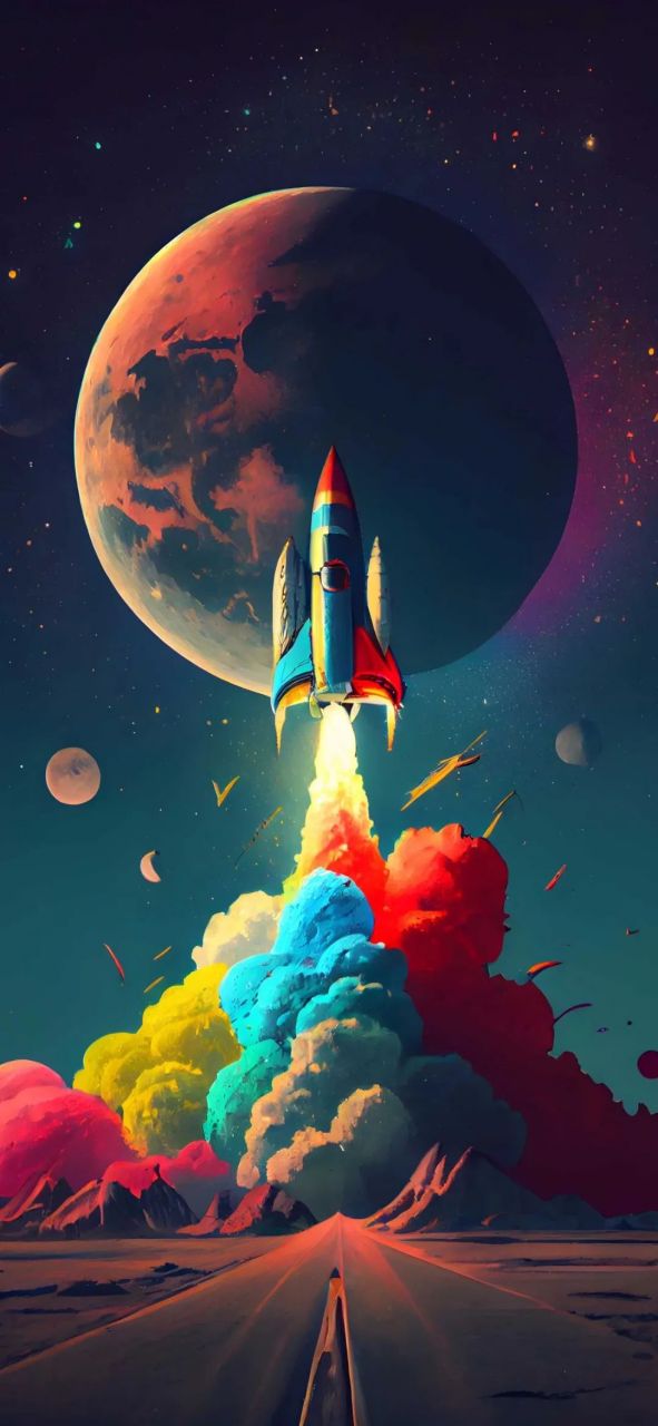 壁纸# #插画# 朋克机械风