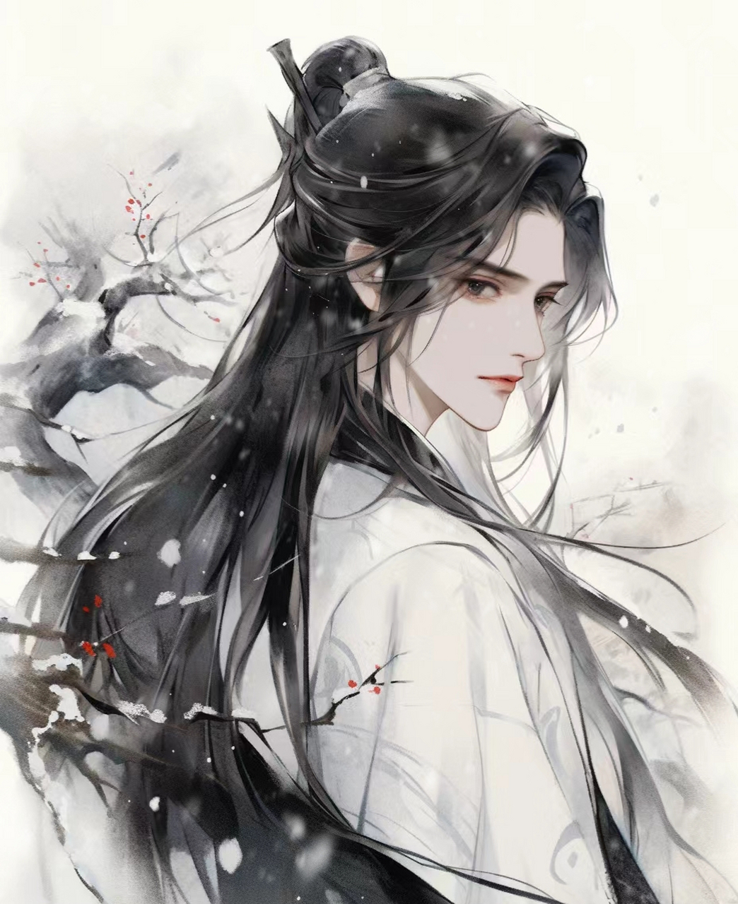 男生头像:古风美男子,萧萧肃肃,爽朗清举