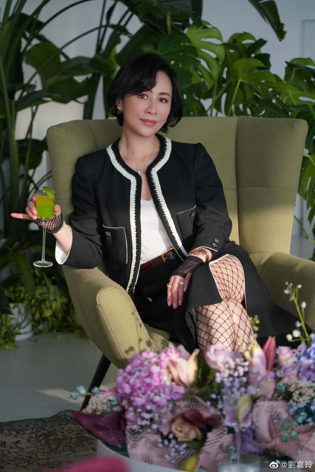 刘嘉玲代言珠宝,大气迷人