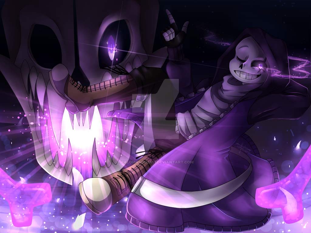 「传说之下」au.epictale人物志—epic!sans:史诗破滅/史诗将起!