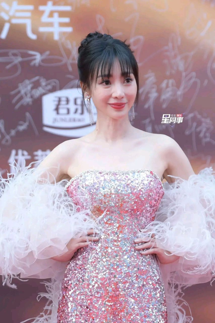 柳岩华表奖红毯生图!