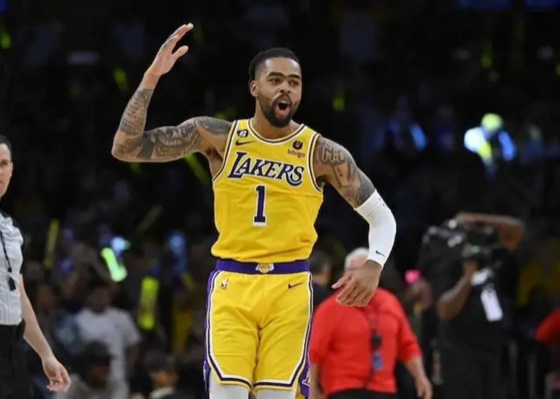 湖人后卫丹吉洛-拉塞尔在接受播客节目采访时,谈到了新赛季湖人的表现