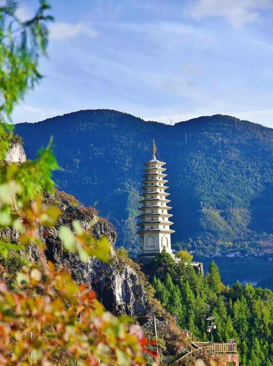 渠县文峰山风景区简介图片