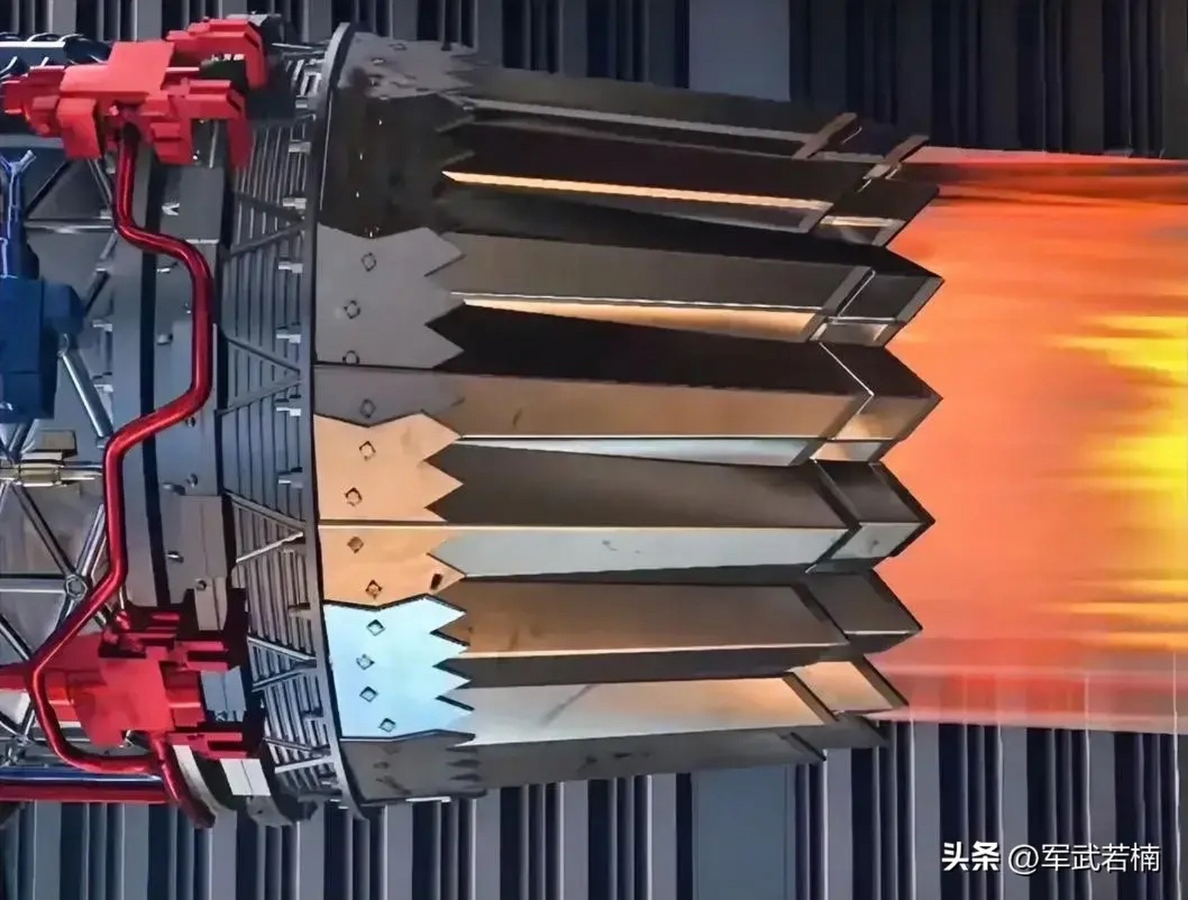 据说这是ws15发动机的菱形锯齿喷口…[吃瓜群众]