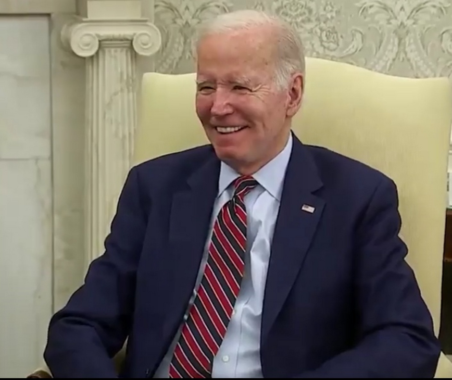 当地时间6月5日,拜登在白宫会见丹麦首相弗雷泽里克森,双方讨论了有