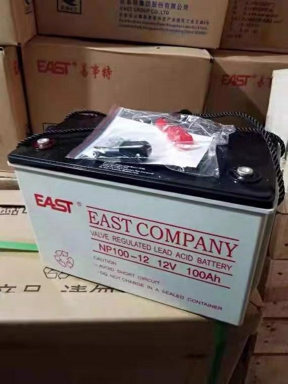 山东east易事特蓄电池np100-12 12v100ah eps直流屏专用铅酸蓄电池