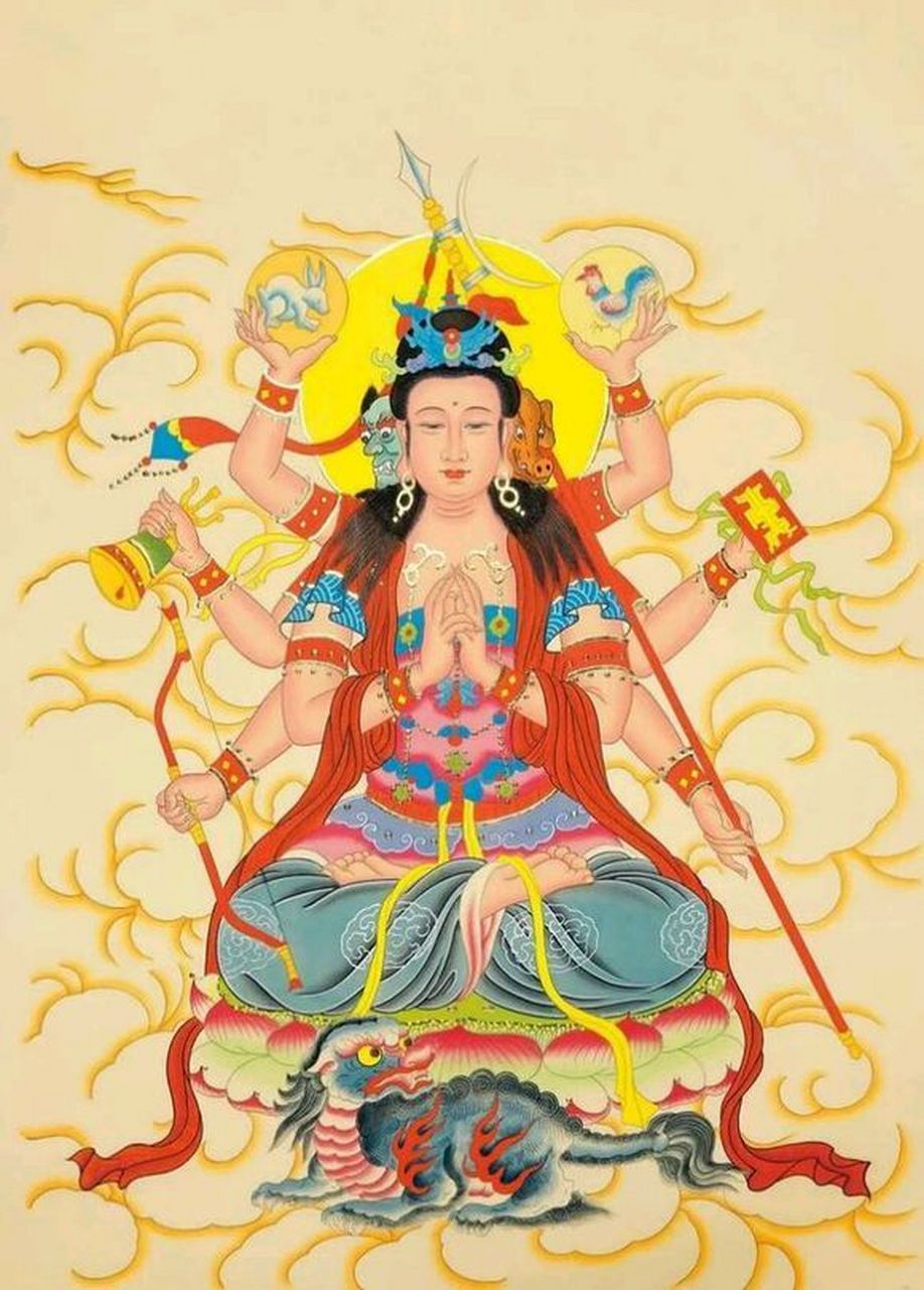 勾陈上宫天皇大帝,又尊称为"勾陈大帝","天皇大帝",他和紫微大帝一样