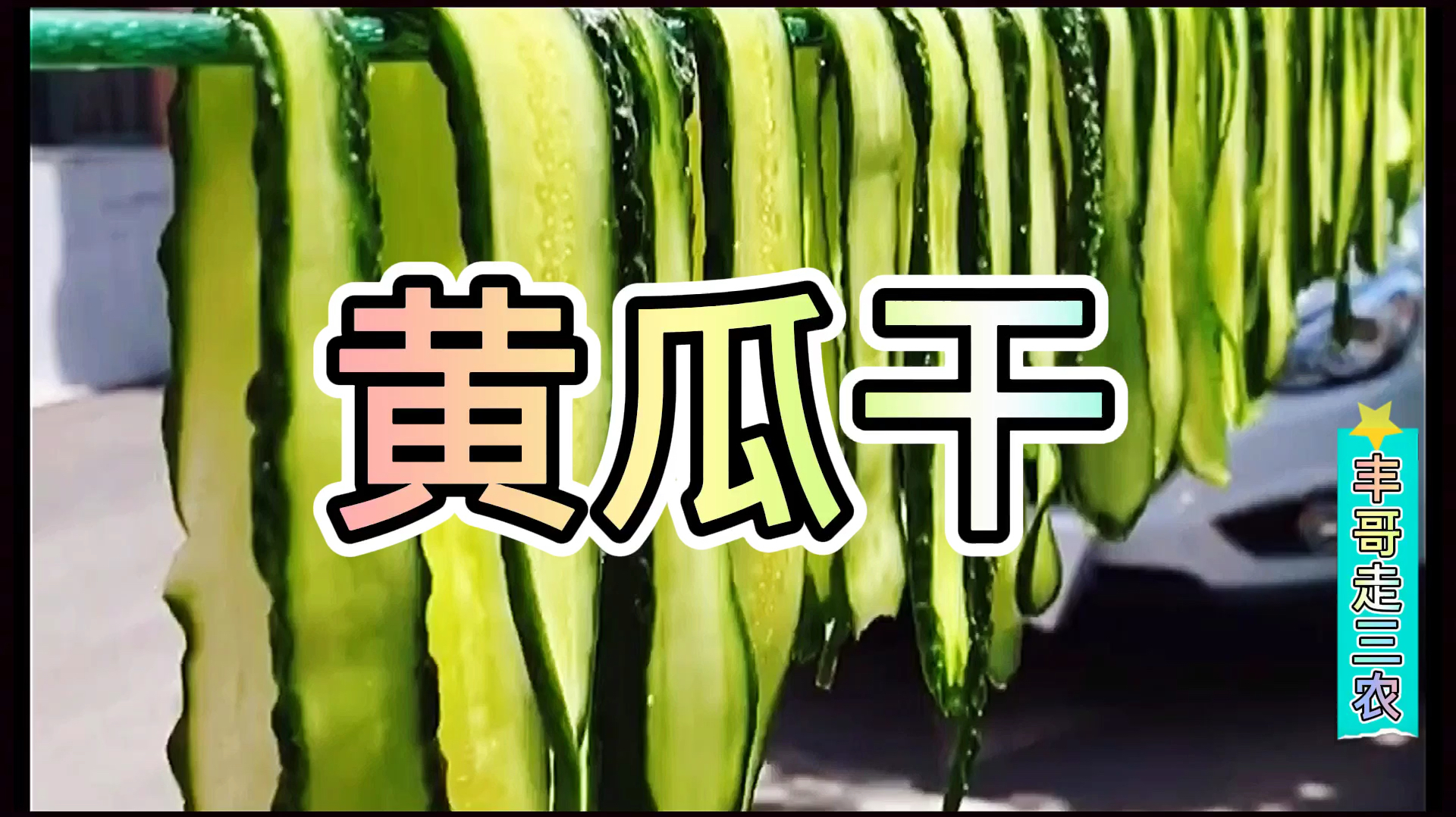 黄瓜干炒肉一冬天吃不完