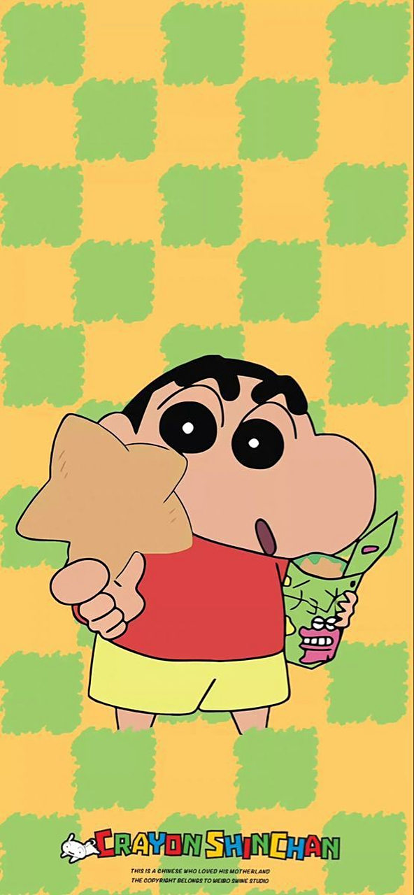 蜡笔小新# #动漫壁纸# #ai共创计划# 收藏级高清壁纸蜡笔小新系列