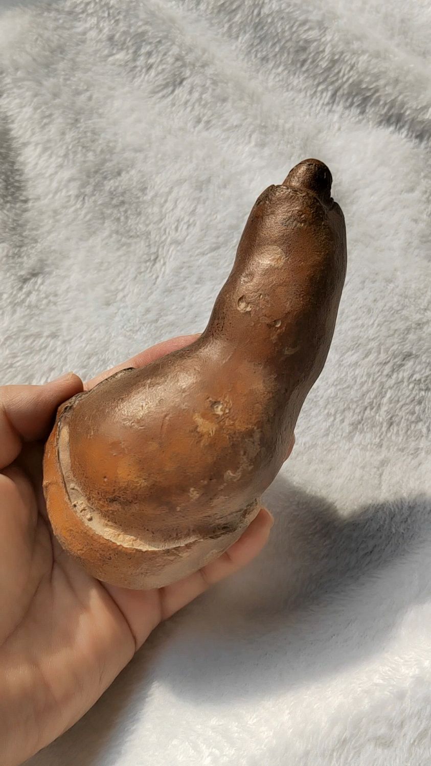 埃及撒哈拉沙漠古磐石684克原石精品-度小视