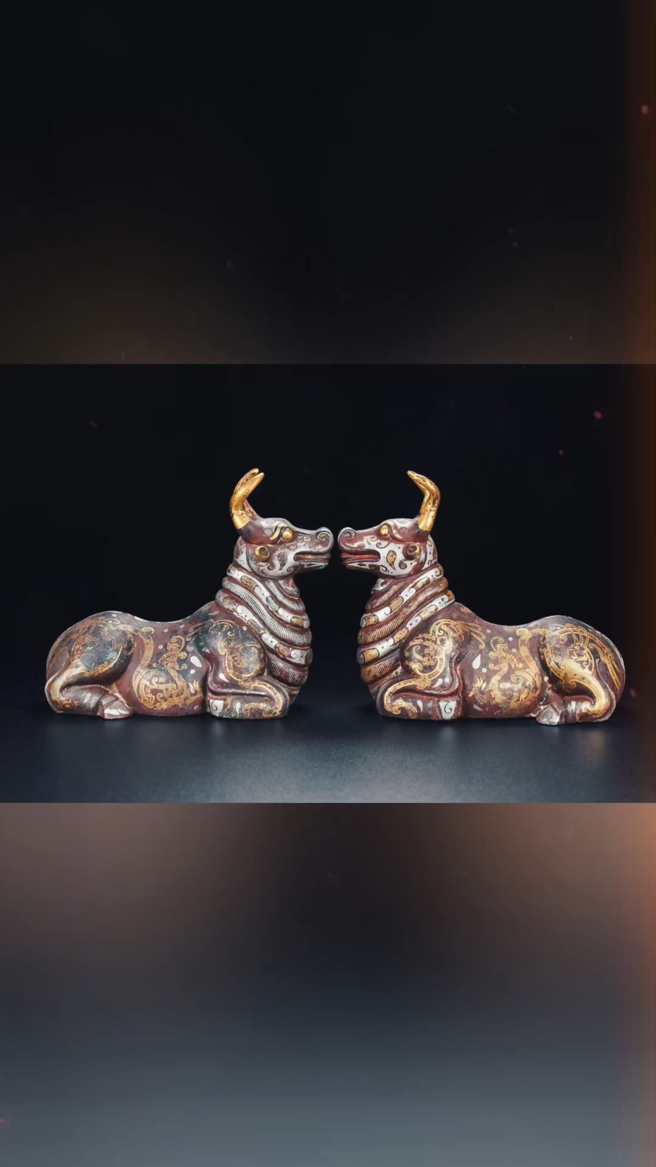 古董古玩青铜牛