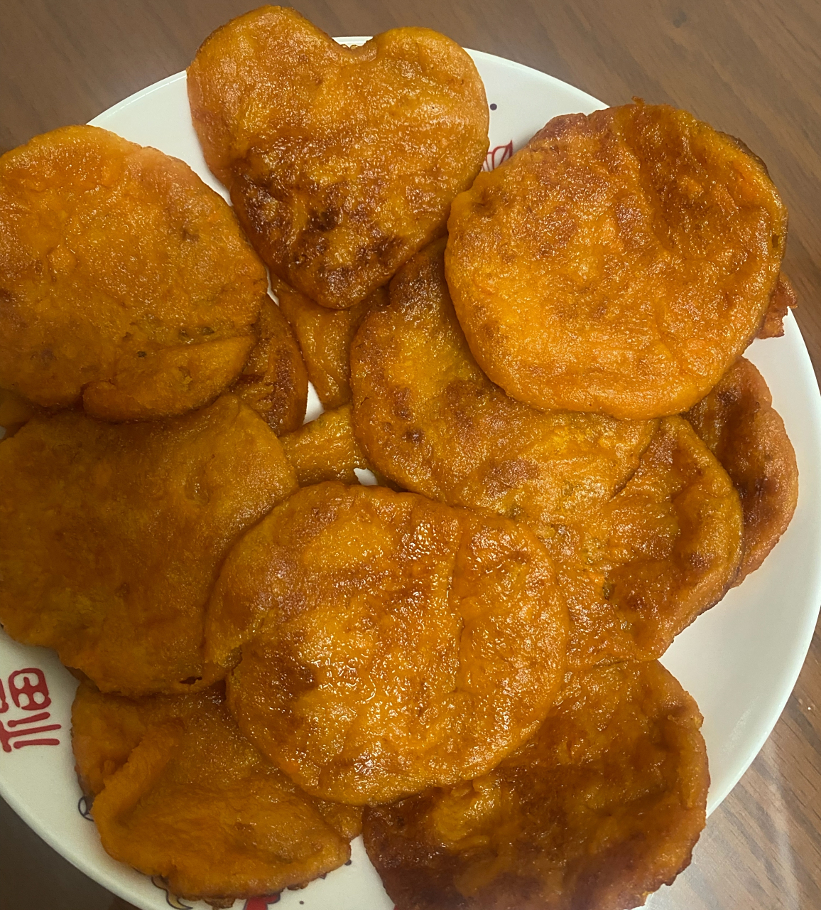 潮汕普宁小吃香煎南瓜饼好吃