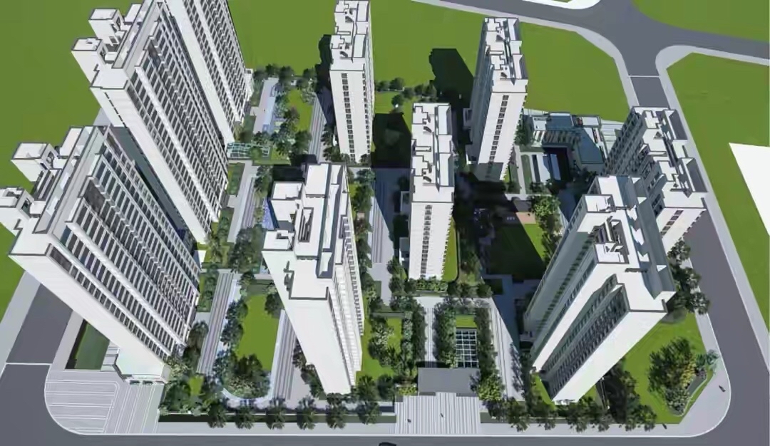 青岛胶州华润城项目二期建设规划公示,含高层住宅,商业配套