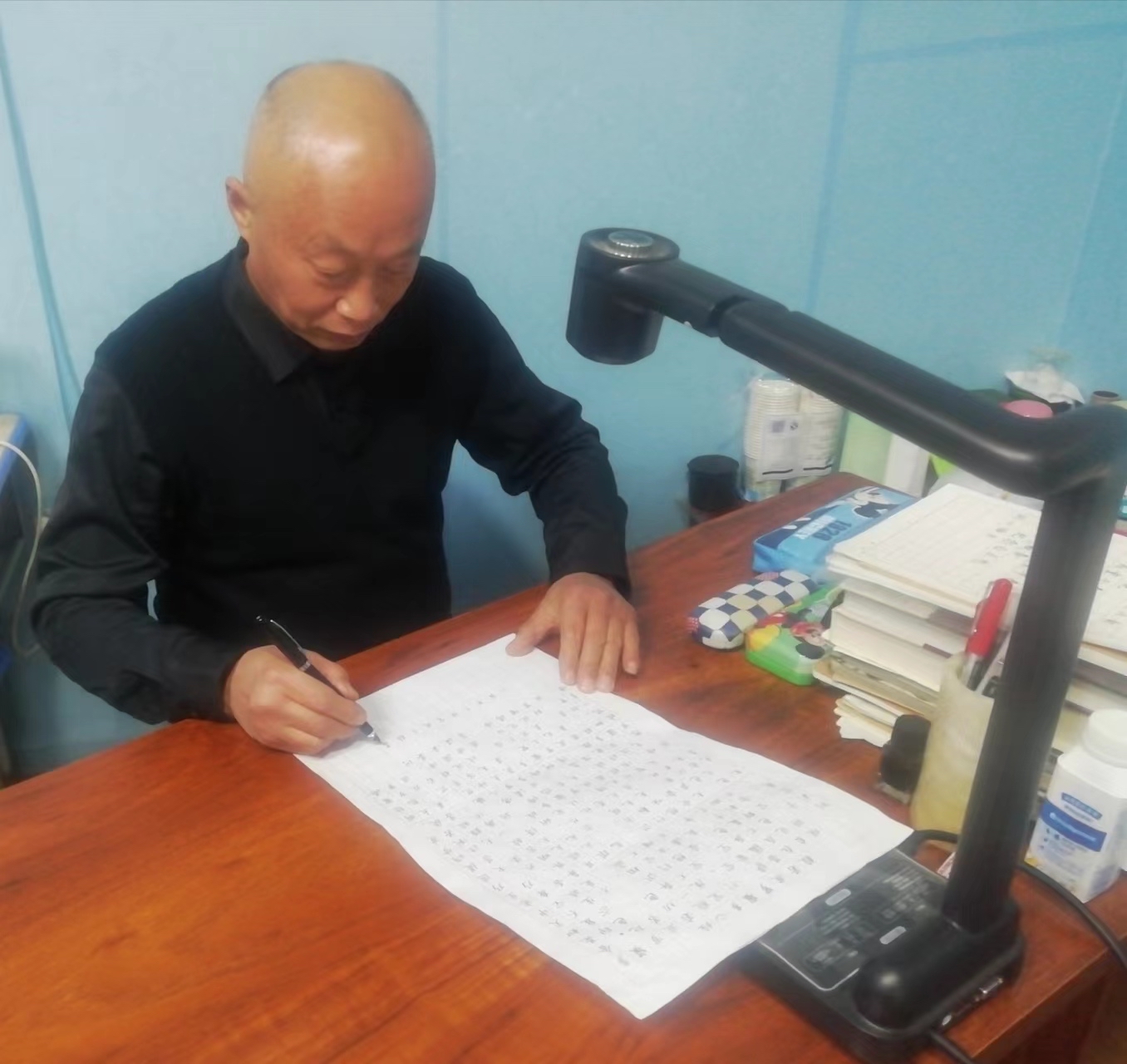 杨宝成:中华汉字规范字训练字帖获得专利