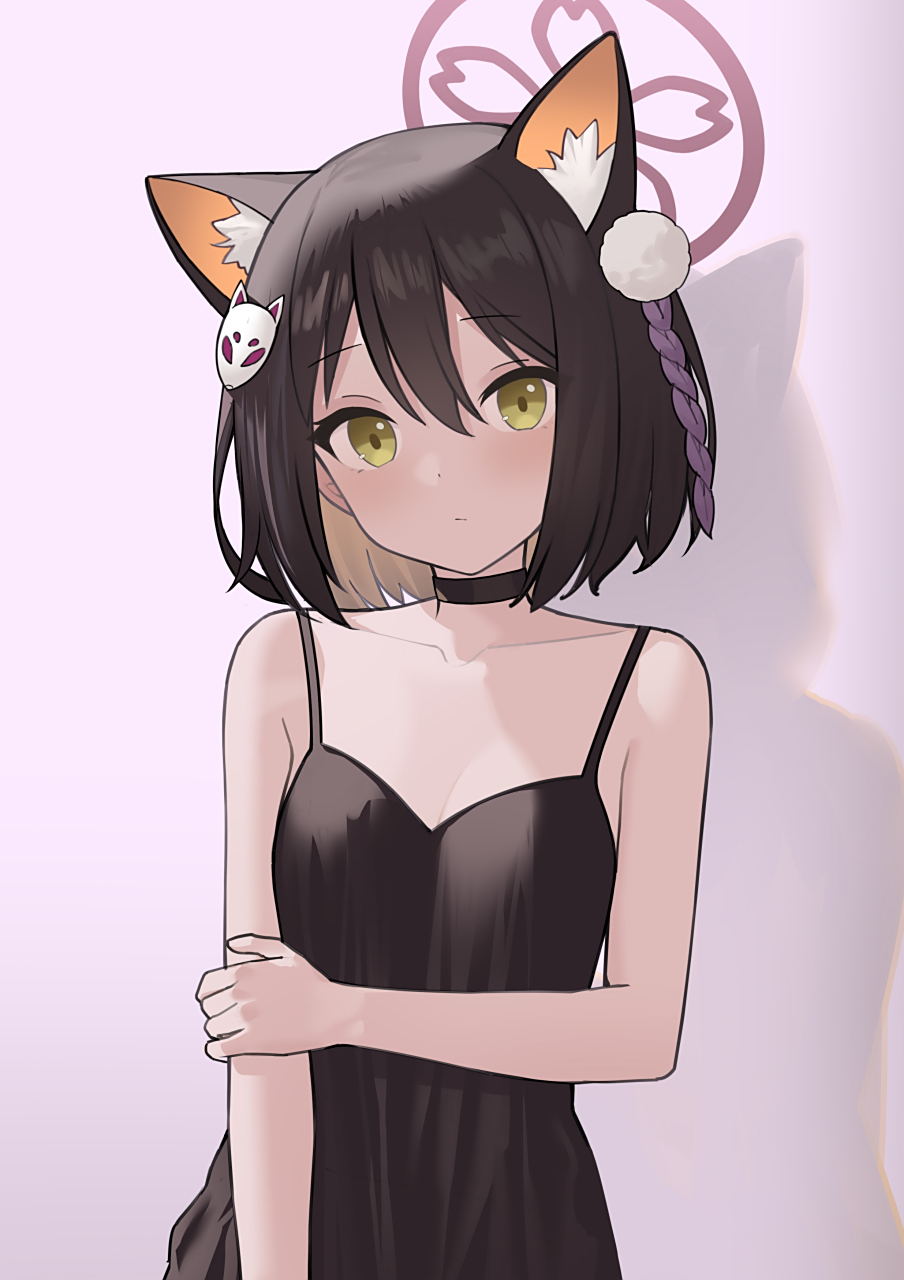 忍者狐娘久田泉奈(发饰都好萌) 画师:nagisssa#二次元美图# #我爱二