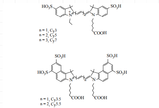 cy3-sh,cy3-巯基,cy3-peg-thiol 荧光标记