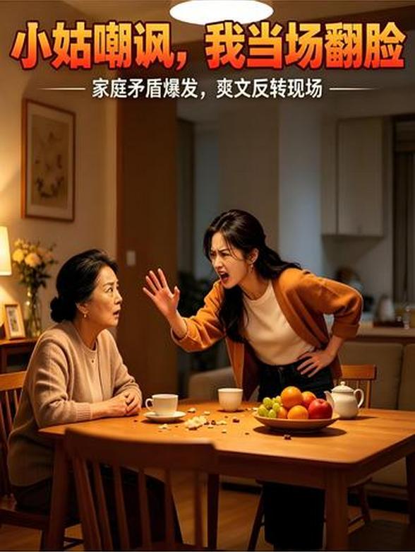 小姑嘲讽，我当场翻脸