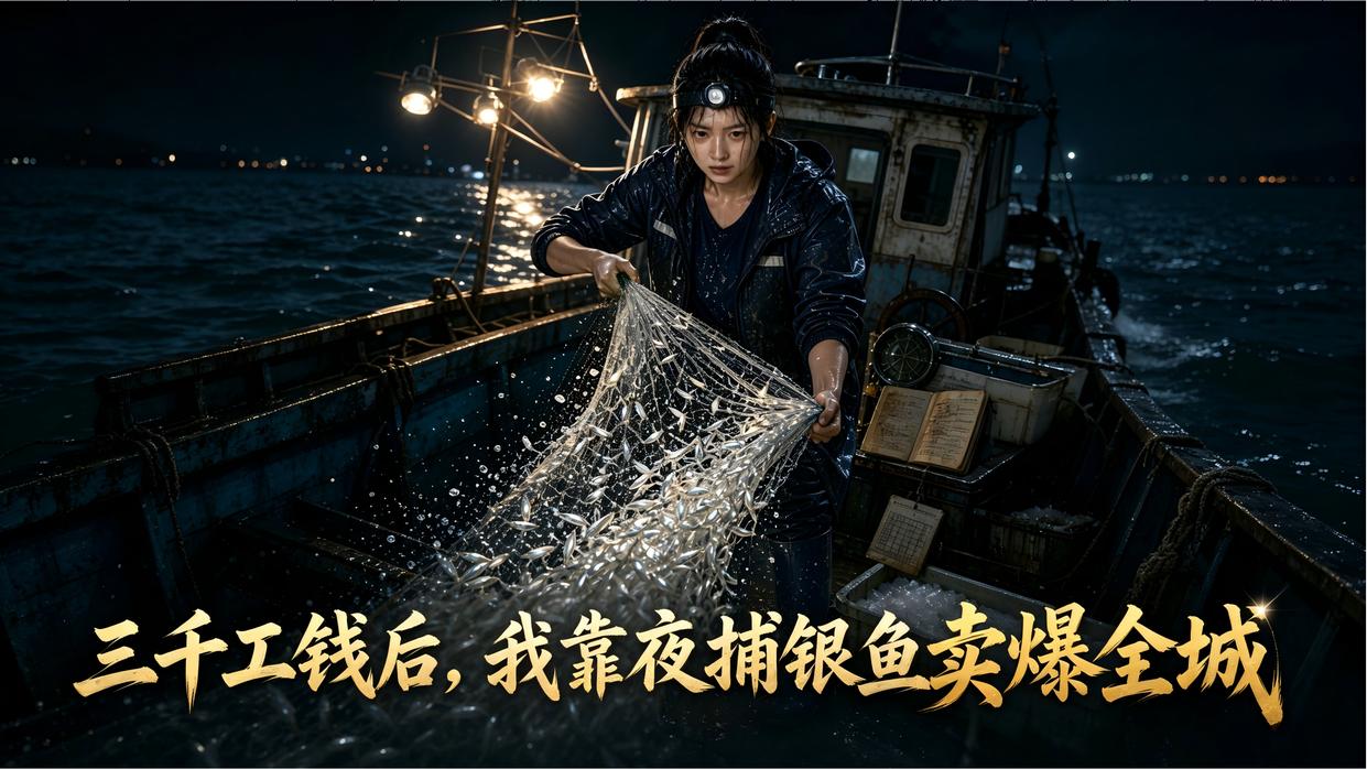 三千工钱后，我靠夜捕银鱼卖爆全城 - 第1集