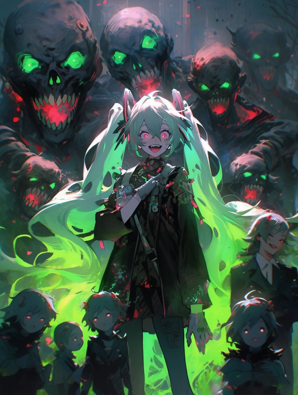 暗黑初音未来和她的狂热粉丝