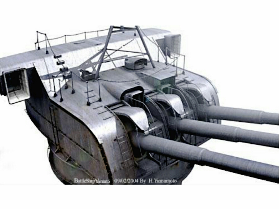 舰船欣赏:ijn 大和级战列舰