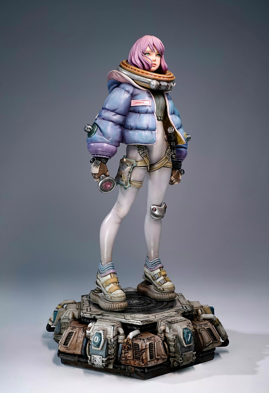 末那手办工作室作品欣赏: 原型:大畠雅人, 涂装师:露露杏仁露, 指导