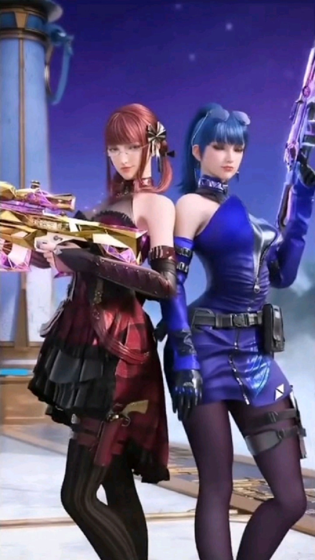 等待cf手游女团集结