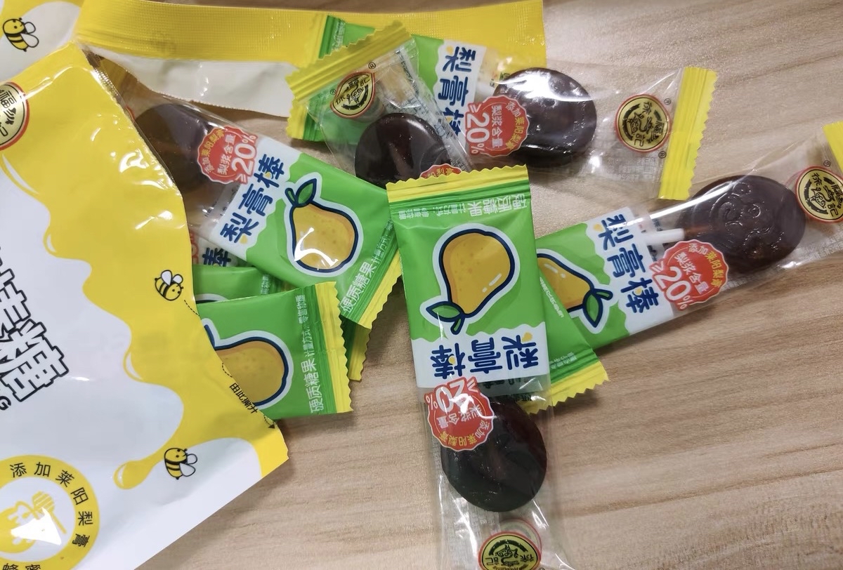 七夕好物,莱阳梨膏棒棒糖