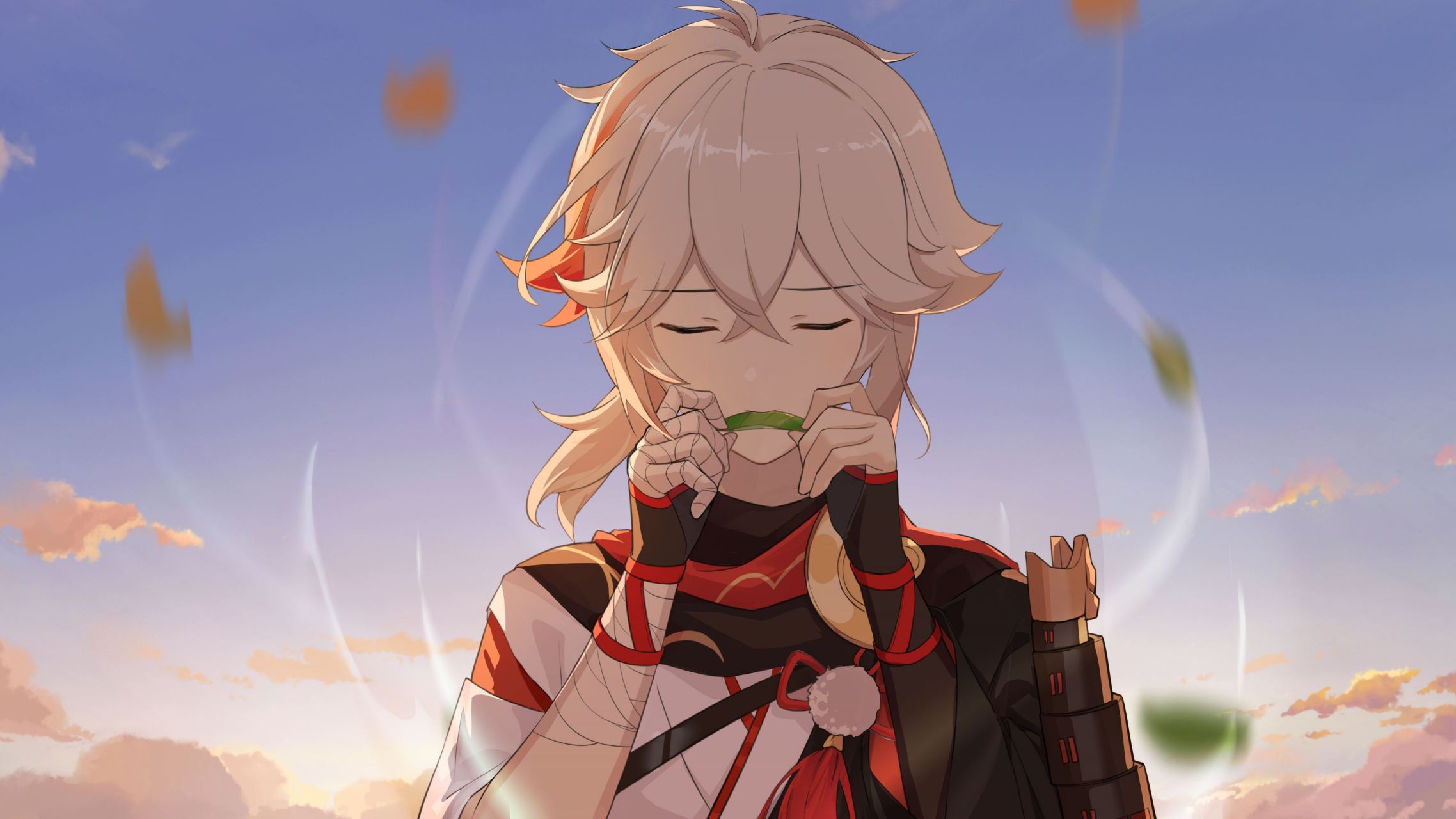 原神# 每日壁纸-万叶